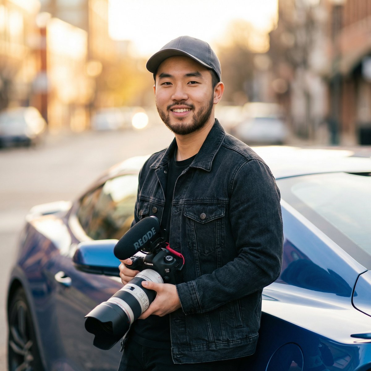 小马拉大车汽车摄影师